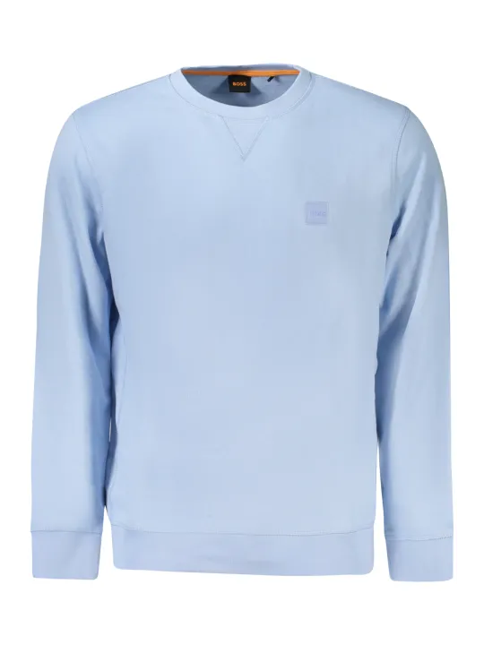 "Boss Startseite im Sale | HUGO BOSS SWEATSHIRT OHNE REISSVERSCHLUSS HERREN BLAU online kaufen"|Planet-Deluxe