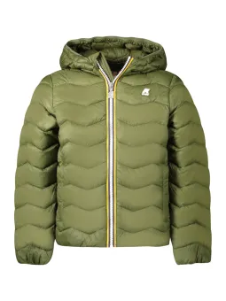 "K-Way Jungenjacke: Kapuze, Kontrastdetails, 2 Taschen"