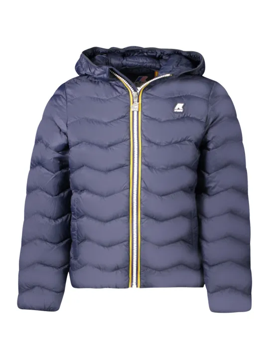 "K-WAY Jacken im Sale | "K-WAY K6116FWP Langarmjacke mit Kapuze und Kontrastdetails, 2 Außentaschen, Recyceltes Polyamid, Schwarz" online kaufen"|Planet-Deluxe