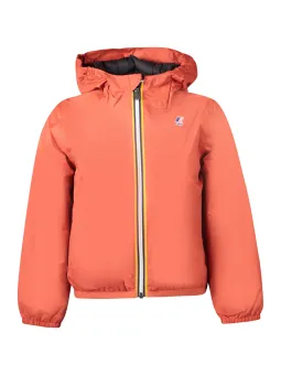 "K-WAY Jungenjacke: Langarm, Kapuze, 2 Taschen"