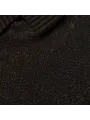 Dunkle Herrenhose mit Fischgrätmuster
