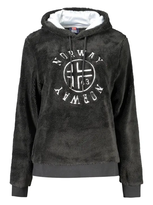 "NORWAY 1963 Startseite im Sale | NORWEGEN 1963 SCHWARZES SWEATSHIRT MIT REISSVERSCHLUSS FÜR DAMEN online kaufen"|Planet-Deluxe