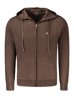 Norway Kapuzen-Cardigan: Stylisch mit Logo & Taschen