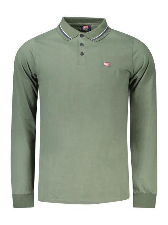 "NORWAY 1963 Startseite im Sale | NORWAY 1963 HERREN LANGARM POLO GRÜN online kaufen"|Planet-Deluxe