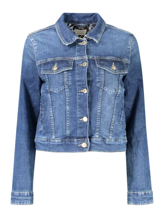 "GUESS JEANS Startseite im Sale | GUESS JEANS DAMEN SPORTJACKE BLAU online kaufen"|Planet-Deluxe