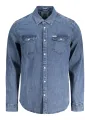 "GUESS JEANS Startseite im Sale | GUESS JEANS LANGARMHEMD HERREN BLAU online kaufen"|Planet-Deluxe