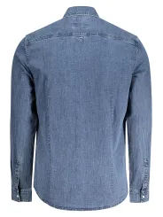 "GUESS JEANS Startseite im Sale | GUESS JEANS LANGARMHEMD HERREN BLAU online kaufen"|Planet-Deluxe