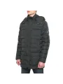 Grüne Herren Winterjacke mit Kapuze
