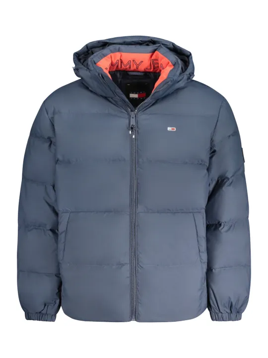 "Tommy Hilfiger Jacken im Sale | Recycelte Polyesterjacke mit abnehmbarer Kapuze und Taschen online kaufen"|Planet-Deluxe