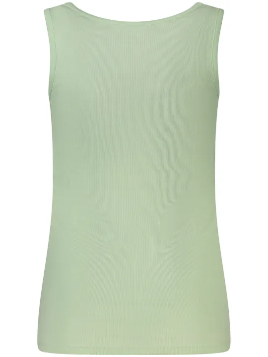 "GUESS JEANS Hemden im Sale | Bio Baumwolle Glitzer Tanktop mit Logo und breiten Trägern online kaufen"|Planet-Deluxe