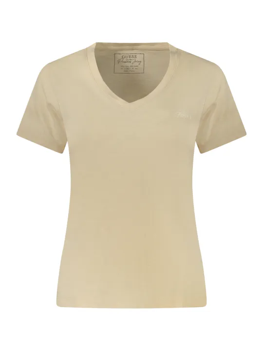 "GUESS JEANS Startseite im Sale | GUESS JEANS KURZARM-T-SHIRT DAMEN BEIGE online kaufen"|Planet-Deluxe