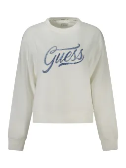 "GUESS Bio Baumwolle Sweatshirt mit Stickerei & Logo"