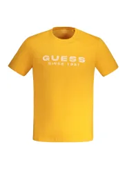 "GUESS JEANS Startseite im Sale | GUESS JEANS KURZARM T-SHIRT HERREN ORANGE online kaufen"|Planet-Deluxe