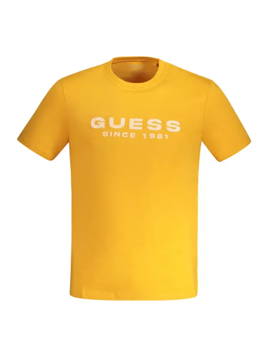 "GUESS JEANS Startseite im Sale | GUESS JEANS KURZARM T-SHIRT HERREN ORANGE online kaufen"|Planet-Deluxe