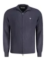 "GUESS JEANS Pullover im Sale | GUESS JEANS CARDIGAN HERREN BLAU online kaufen"|Planet-Deluxe