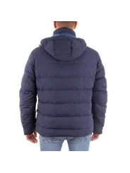 Blauer Harmont & Blaine Herrenjacke gepufft