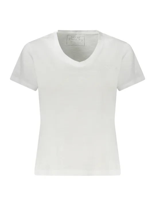 "GUESS JEANS Startseite im Sale | GUESS JEANS KURZARM-T-SHIRT DAMEN WEISS online kaufen"|Planet-Deluxe