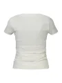 "GUESS JEANS T-Shirts im Sale | Breitkragen Logo T-Shirt mit Kontrastdetails online kaufen"|Planet-Deluxe