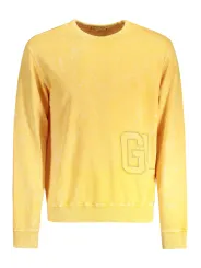 "GUESS JEANS Startseite im Sale | GUESS JEANS SWEATSHIRT OHNE REISSVERSCHLUSS HERREN GELB online kaufen"|Planet-Deluxe