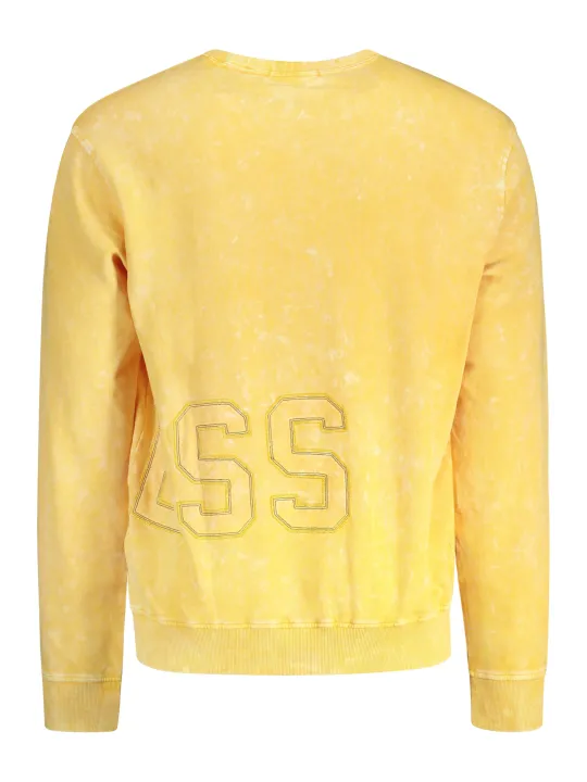 "GUESS JEANS Startseite im Sale | GUESS JEANS SWEATSHIRT OHNE REISSVERSCHLUSS HERREN GELB online kaufen"|Planet-Deluxe