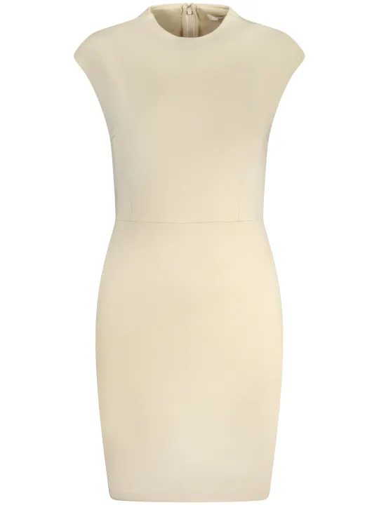 "GUESS JEANS Startseite im Sale | GUESS JEANS KURZES KLEID DAMEN BEIGE online kaufen"|Planet-Deluxe
