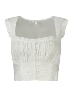 GUESS JEANS Tanktop: Kontrast, Knöpfe & Logo - Herrenhemden