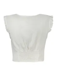 "GUESS JEANS Hemden im Sale | GUESS JEANS Kontrast Tanktop mit Knopfen und Logo online kaufen"|Planet-Deluxe