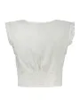 "GUESS JEANS Hemden im Sale | GUESS JEANS Kontrast Tanktop mit Knopfen und Logo online kaufen"|Planet-Deluxe