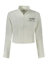 "GUESS JEANS Startseite im Sale | GUESS JEANS SWEATSHIRT MIT ZIP FÜR DAMEN WEISS online kaufen"|Planet-Deluxe
