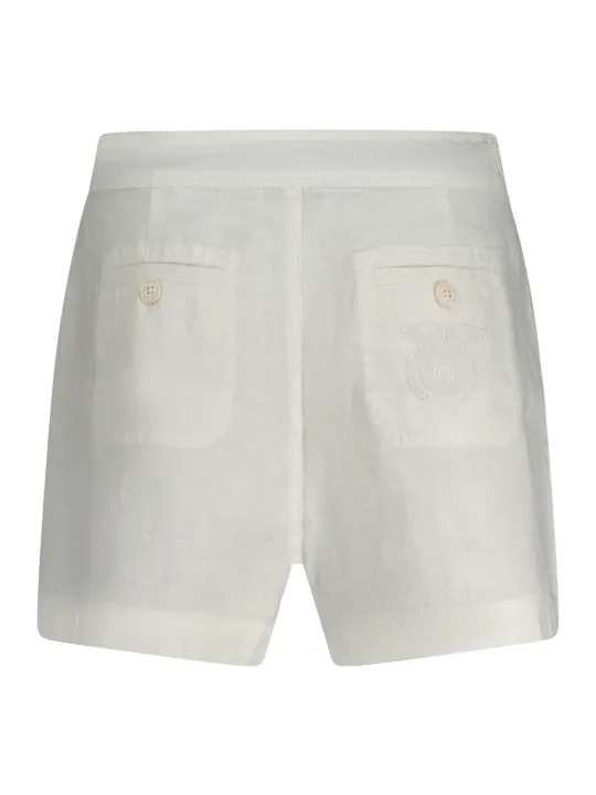 "GUESS JEANS Hosen im Sale | GUESS JEANS KURZE HOSEN FRAUEN WEISS online kaufen"|Planet-Deluxe