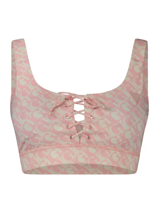"GUESS JEANS Hemden im Sale | Guess Jeans Hemd mit breiten Trägern und abnehmbaren Cups online kaufen"|Planet-Deluxe
