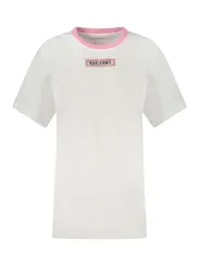 Guess Jeans T-Shirt: Bio-Baumwolle, Print & Strasssteine