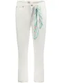 "GUESS JEANS Jeans im Sale | GUESS JEANS Damen Skinny High Jeans mit 5 Taschen, Knopf und Reißverschluss, abnehmbarem Schal und Logo - Modell W4GA91W93CE_BI online kaufen"|Planet-Deluxe