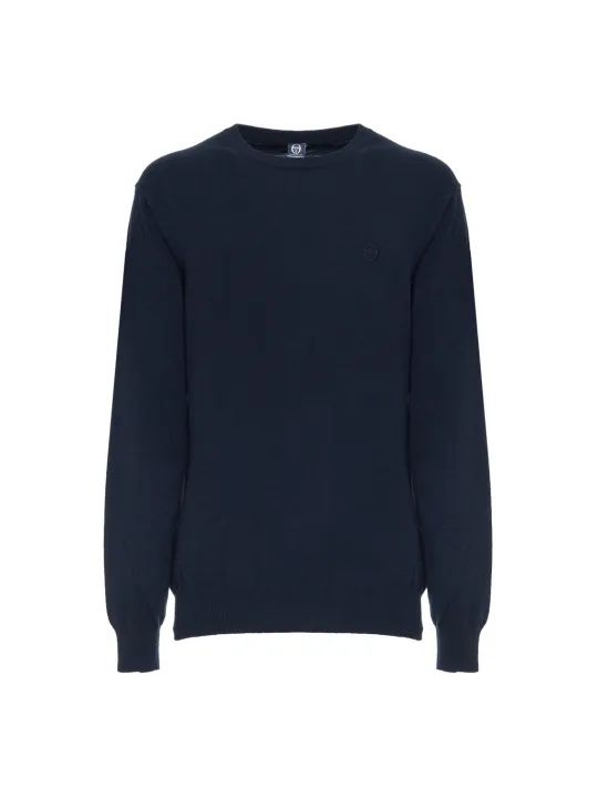 Navy blauer Sergio Tacchini Pullover