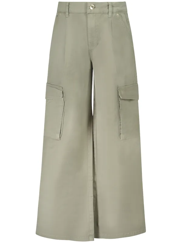"GUESS JEANS Hosen im Sale | Guess Jeans Mädchen Kinderhose mit verstellbarem Innengummiband und Strass-Applikationen online kaufen"|Planet-Deluxe