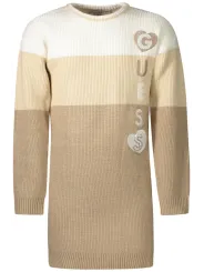 "GUESS JEANS Startseite im Sale | GUESS JEANS PULLOVER FÜR MÄDCHEN BEIGE online kaufen"|Planet-Deluxe