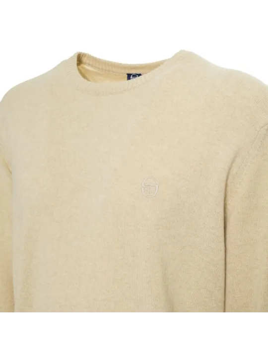 Beiger Sergio Tacchini Herrenpullover