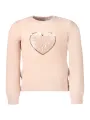 "GUESS JEANS Pullover im Sale | Guess Jeans Mädchen Langarmpullover mit Stickerei und Pailletten online kaufen"|Planet-Deluxe