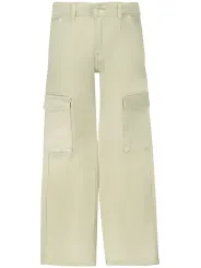 "GUESS JEANS Hosen im Sale | Guess Jeans Mädchen Hose mit Verstellbarem Innengummiband und Strass-Applikationen online kaufen"|Planet-Deluxe
