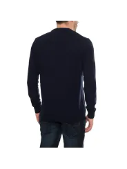 Blauer Sergio Tacchini V-Pullover Jeans
