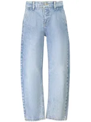 "GUESS JEANS Jeans im Sale | Guess Jeans für Mädchen mit verstellbarem Innengummiband und gewaschenem Effekt online kaufen"|Planet-Deluxe