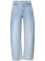 "GUESS JEANS Jeans im Sale | Guess Jeans für Mädchen mit verstellbarem Innengummiband und gewaschenem Effekt online kaufen"|Planet-Deluxe