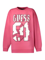 "GUESS JEANS Startseite im Sale | GUESS JEANS SWEATSHIRT OHNE REISSVERSCHLUSS KIND ROT online kaufen"|Planet-Deluxe