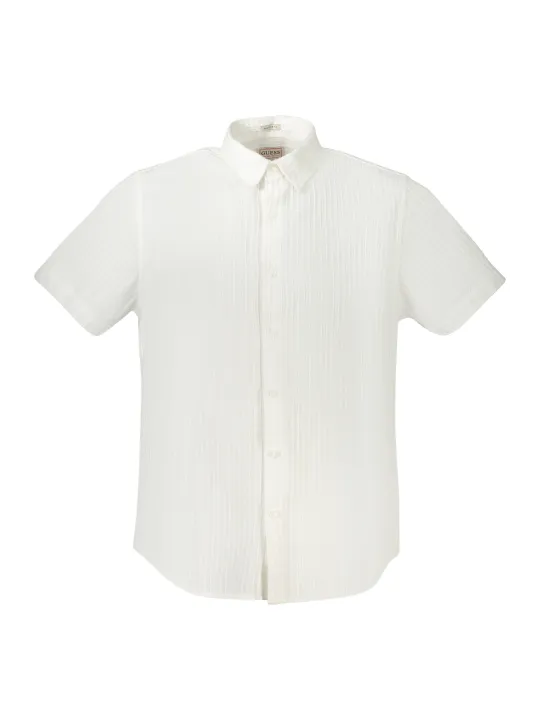 "GUESS JEANS Startseite im Sale | GUESS JEANS KURZARMHEMD HERREN WEISS online kaufen"|Planet-Deluxe