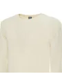 Weißes Sergio Tacchini Baumwoll-Langarmshirt