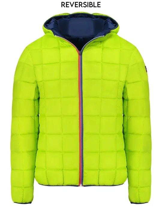 "NORWAY 1963 Jacken im Sale | WENDBARE KAPUZENJACKE BLAU/GRUEN MIT TASCHEN NORWAY 1963 online kaufen"|Planet-Deluxe