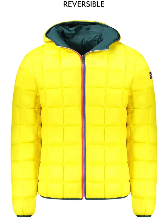 "NORWAY 1963 Jacken im Sale | WENDBARE KAPUZENJACKE GRÜN/GELB MIT TASCHEN NORWAY 1963 online kaufen"|Planet-Deluxe