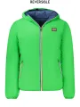 "NORWAY 1963 Jacken im Sale | Wendbare Kapuzenjacke GruenBlau mit Taschen und Reissverschluss online kaufen"|Planet-Deluxe