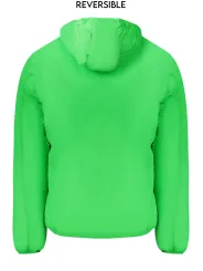 "NORWAY 1963 Jacken im Sale | Wendbare Kapuzenjacke GruenBlau mit Taschen und Reissverschluss online kaufen"|Planet-Deluxe