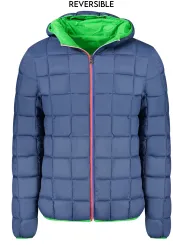 "NORWAY 1963 Jacken im Sale | Wendbare Kapuzenjacke GruenBlau mit Taschen und Reissverschluss online kaufen"|Planet-Deluxe
